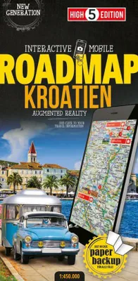 Obrázek produktu pro Silniční mapa Chorvatska 1:450 000