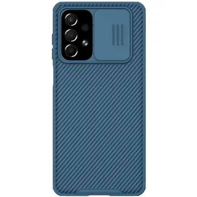 Produktbild von Nillkin Camshield Pro Fall Gepanzert Fall Kamera Abdeckung Samsung Galaxy A73 Blau