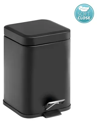 Produktbild von Gedy ARGENTA Abfalleimer 3l, Soft Close, schwarz matt