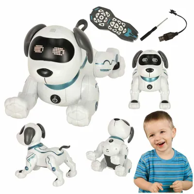 Obrázok produktu pre Interaktívny psík, diaľkovo ovládaný pomocou RC ovládača, robot, ktorý skáče a spieva