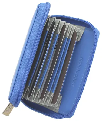 Immagine prodotto di Portafoglio per carte di credito in pelle con protezione RFID