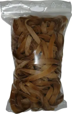 Produktbild von 100 g Gummiringe natur 190 mm Ø 1,2 x 5 mm breit