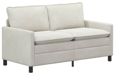 Immagine prodotto di vidaXL Divano Crema 156 x 81 x 87,5 cm Velluto