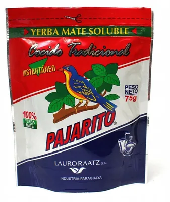 Immagine prodotto di Yerba Mate Pajarito Solubile, in polvere, 75 g