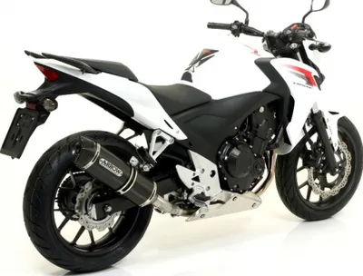 Zdjęcie produktu dla ARROW race-tech ciemny aluminiowy tłumik wsuwany z zaślepką do Honda Cbr 500 r