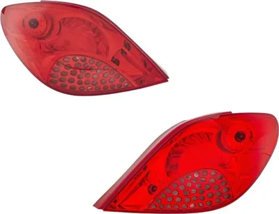 Immagine prodotto di Set luci posteriori sinistra destra 12 V P21W PY21W W5W HELLA per PEUGEOT 207