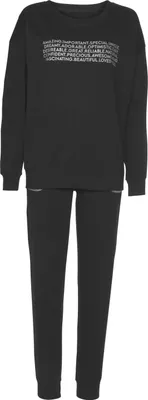 Produktbild von KangaROOS Pyjama 2 -teilig schwarz Größe 40/42