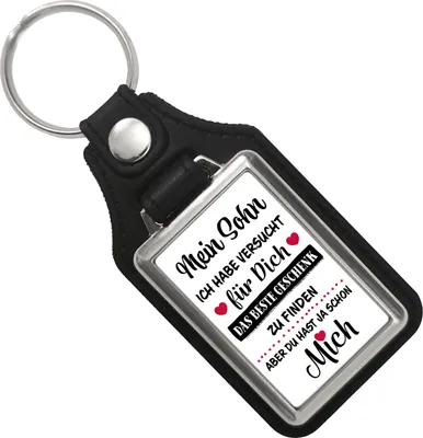Produktbild von Mein Sohn - das beste Geschenk für dich bin ich Schlüsselanhänger mit