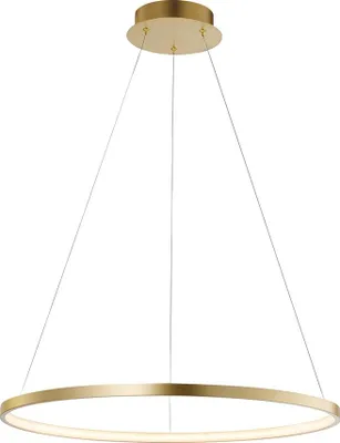 Produktbild von JUST LIGHT CIRCLE LED Pendelleuchte Warmweiss 29W gold 11524-12
