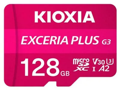 Zdjęcie produktu dla Kioxia microSD Exceria Plus 128 GB