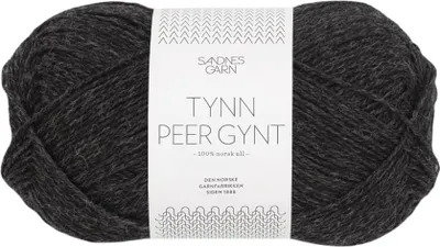 Produktbild von Sandnes Tynn Peer Gynt 50g - Norwegische Wolle 1088 koksmelert