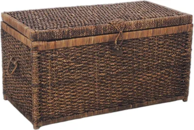 Immagine prodotto di Cestino portabiancheria LEA in giacinto d'acqua, marrone, 84x45x45 cm