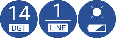 Obrázok produktu pre MAUL stolová kalkulačka MXL 14 LCD displej 1 riadok, 14 číslic Solárna batéria 20,5 x 15,5 x 3,5 cm čierna