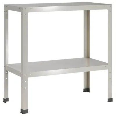 Produktbild von Pflanztisch 80 x 40 x 80 cm Edelstahl Silber