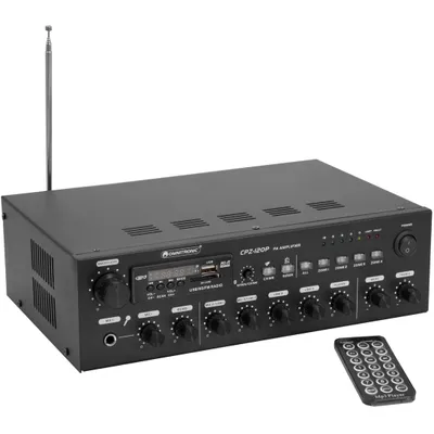 Produktbild von Omnitronic 80709704 Audioverstärker Leistung/Phase Schwarz (80709704)