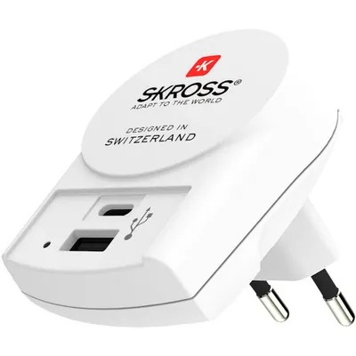 Obrázok produktu pre SKROSS 00187174 SKROSS Euro USB Charger (AC) Ladeadapter