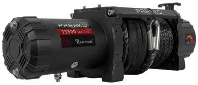 Produktbild von Elektrische Seilwinde für PRESKO RAPTOR 13.5 12/24V 6130kg Anhänger mit 24m Seil