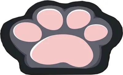 Produktbild von Badematte rutschfest saugfähig Badvorleger Badezimmerteppich Dog-020 40x60