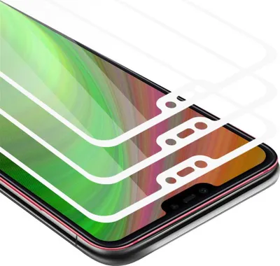 Immagine prodotto di Cadorabo 3x Pellicola protettiva a schermo intero per Xiaomi Mi 8 LITE in nero Vetro protettivo del display temperato