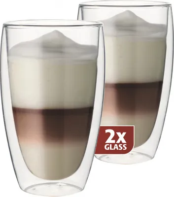 Produktbild von Latte-Gläser doppelwandig, 2er-Set - Maxxo