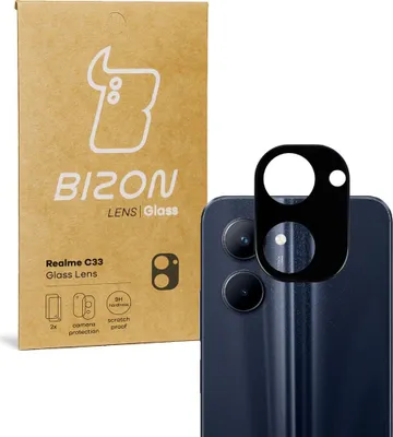Produktbild von Bizon Glaslinse für Realme C33, 2 Stück