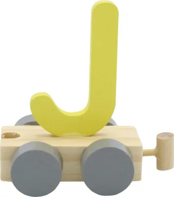 Produktbild von Jep Buchstabenzug Buchstabe J - Yellow | Buchstaben