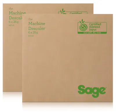 Produktbild von Sage Appliances Machine Descaler SCC101 Reiniger 6x25g (2er Pack)
