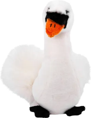 Produktbild von Kuscheltier Schwan 23 cm weiß sitzend Plüschschwan