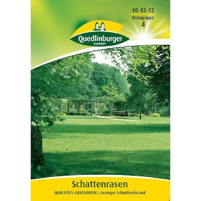 Produktbild von Quedlinburger Saatgut - Schattenrasen 45 g - Samen - 104312
