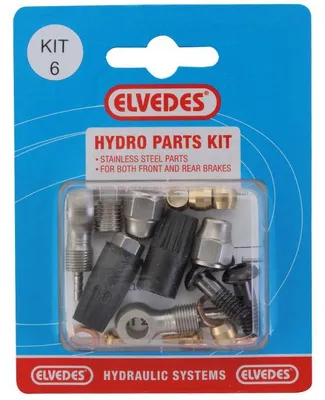 Image de Kit hydraulique Elvedes M8x1 + Banjo Taille unique