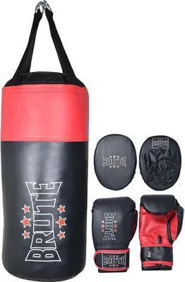 Produktbild von BRUTE Boxsack-Set Kinder inkl. Boxhandschuhen, Boxpratzen und Tasche