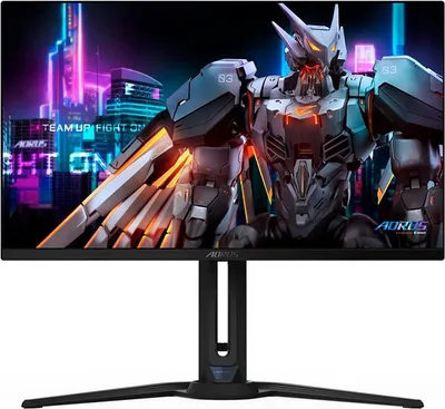 Imagen del producto de AORUS FO27Q5P QD-OLED (67,8 cm (27 pulgadas), negro, QHD, FreeSync Premium Pro, compatible con G-Sync, panel de 500 Hz)