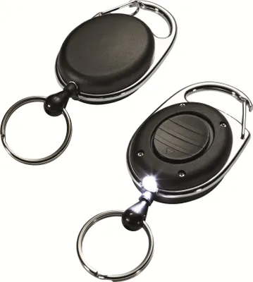 Produktbild von DURABLE Jojo STYLE LED mit Schlüsselring, 819801 schwarz