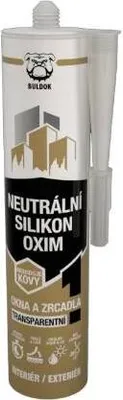 Obrázek produktu pro Silikon neutrální (OXIM) transparentní 280 ml, BULDOK