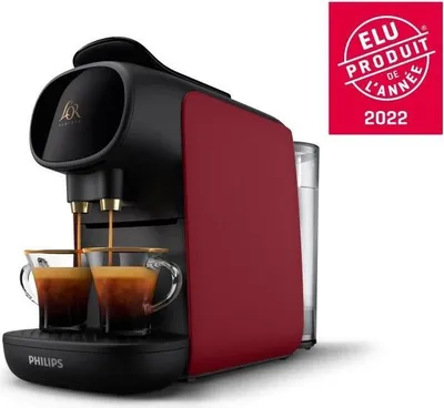 Image de Cafetière à Capsules PHILIPS L'OR BARISTA LM9012/50, Sublime, Rouge, 19 bars, Compatible Nespresso