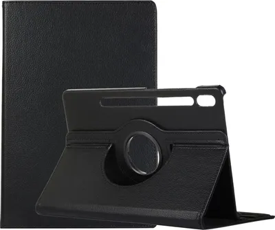 Immagine prodotto di Cover in per Samsung Galaxy Tab S11 con design a rotazione di 360 gradi nero