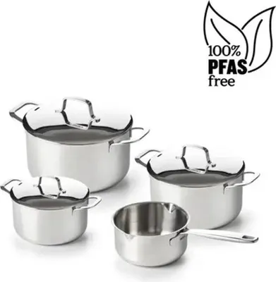 Image de Beka Maestro set d'ustensiles de cuisine en acier inoxydable - 7 pièces pour la cuisine professionnelle