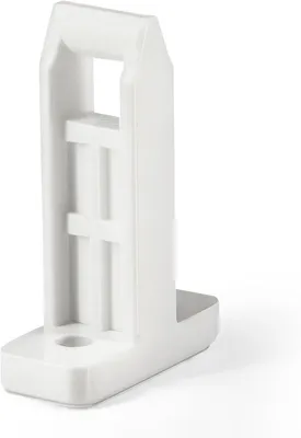 Produktbild von Trocknertürschloss 38 mm, weiß, für Wäschetrockner