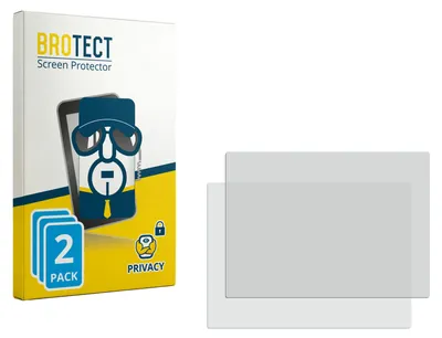 Produktbild von 2x BROTECT Sichtschutzfolie für WaterRower Series 4 Monitor Anti-Spy Privacy Sichtschutz Blickschutz Folie Blaulicht-Schutz