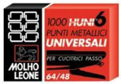 Produktbild von Molho Leone Staples 6 mm 1000 Heftklammern