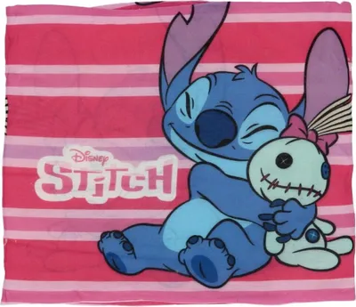 Produktbild von Lilo & Stitch Kinder-Winterschal – Weicher Halstuch-Schal Onesize