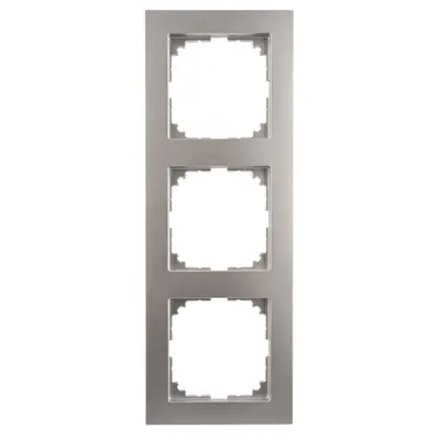 Produktbild von MERTEN MEG4030-3660 Rahmen 3fach aluminium