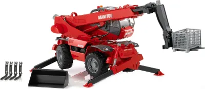 Image de bruder 2129 bruder Manitou Teleskopstapler MRT 2150 Spielzeugauto