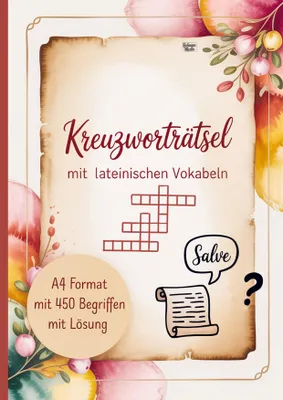 Produktbild von Kreuzworträtsel mit lateinischen Vokabeln