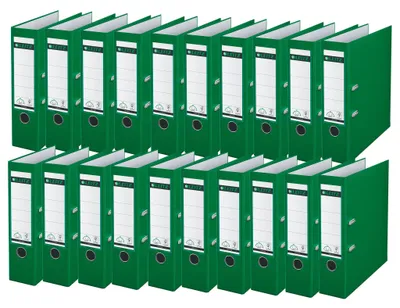 Immagine prodotto di Raccoglitore ad anelli Leitz 180°, verde, in plastica, formato A4