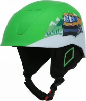 Obrázek produktu pro Dětská lyžařská helma STUF Tiger XS Green Zelená 49-51 cm