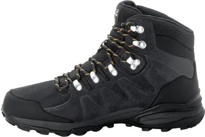 Produktbild von Jack Wolfskin Herren Refugio Texapore Mid M Walking Schuh, Phantom Burly Yellow