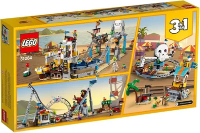 Produktbild von LEGO® Creator Piraten-Achterbahn 31084