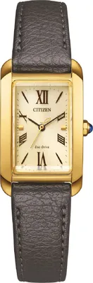 Citizen EW5622-09P Eco-Drive Solar Damenuhr mit Lederband 1
