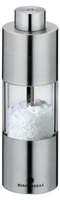 Produktbild von Salzmühlen aus Edelstahl, 13 cm